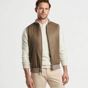 Peter Millar Men’s Holdridge Navy Vest Jacket - Size X Large NWT